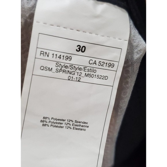 Quick Silver Men's Beige Polyester Logo Print Pull On Swimwear Shorts Size 30 - Picture 6 of 9